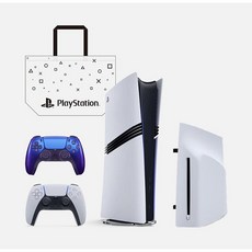 [24.11.16(출고)](국내정품) 소니 PlayStation 5 Pro CFI-7022B01 (PS5 PRO 본체+디스크 드라이브+듀얼센스 크로마 인디고+리유저블백)