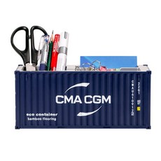 CMA CGM 운송 컨테이너 모델 20 피트 장난감 화물 컨테이너 마리티모 다이캐스트 컨