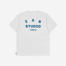 아이앱 스튜디오 도쿄 티셔츠 화이트 IAB Studio Tokyo T-Shirt White -