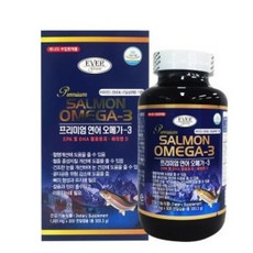 프리미엄 연어오메가3 (1 001mgx300캡슐), 1001mg, 1개, 300정 - 프롬더셀오메가3앤