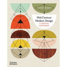 Mid-Century Modern Design: A Complete Sourcebook Paperback, Thames & Hudson, English, 9780500023471