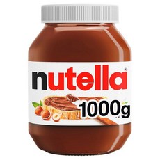 Nutella Chocolate & Hazelnut Spread 누텔라 초콜릿 & 헤이즐넛 스프레드 1000g 1개, 1kg