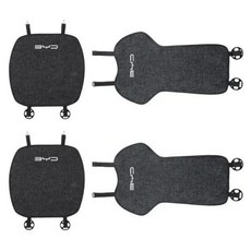 BYD Atto3 송 Qin Han Tang PlusPro EVDMI 시트 커버 리넨 통기성 따뜻한 카시트 쿠션 인테리어 액세서리, 2) 4PCS ordinary