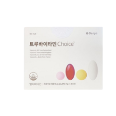 [덴프스] [최유라쇼 단독] 트루바이타민 Choice, 1840mg, 90개