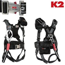 K2 safety 건설현장 AL 버클 전체식 안전그네 벨트 사고방지 추락방지 X반도