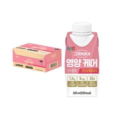 기타 그린비아 영양 케어 200mlx18팩, 상세페이지참조, 18개, 200ml