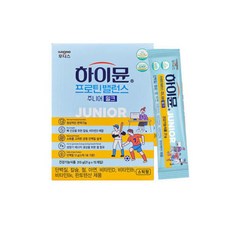 하이뮨 프로틴 밸런스 주니어 밀크 21g x 15p + 주니어 보틀 세트, 315g, 4세트