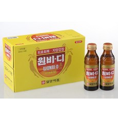 일양약품 원비디 드링크 120ml 100병 피로회복 자양강장, 100개