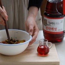 3년숙성 김명수젓갈 수산식품명인 멸치액젓, 1개, 1.8L