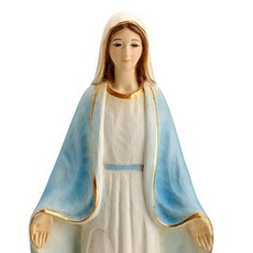 성물나라 성모상 미소 은혜성모님 성상(중)우드칼라43cm 천주교