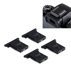 4PCS Camera Hot Shoe Cover Protector Cap for Canon 4PCS 카메라 핫슈 커버 보호대 캡 Canon EOS R5 R RP M50 M5 DSL, For Canon/4 Pcs/Black, 1개