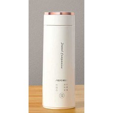 가열 물끓이는 텀블러 소형 온수 보온 보온병 미니, 스카이블루85x85x245mm300W350ml