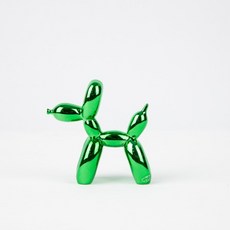 제프쿤스 벌룬독 풍선개 집들이선물 10컬러 메탈, Green