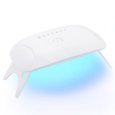 마카르트 UV 네일 램프 젤 매니큐어용 8W 미니 USB 휴대용 LED 조명 60년대 120년대 타이머 설정의 큐어 아트 살롱용 플래시 홈 DIY, Mini lamp 8W