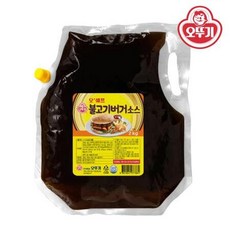 오뚜기 오쉐프 불고기버거소스 2kg, 상세페이지 참조, 상세페이지 참조, 상세페이지 참조