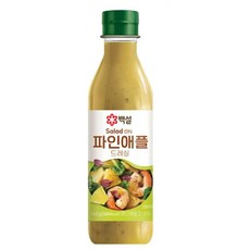 백설 저칼로리 저지방 샐러드 소스 파인애플 드레싱 식단관리 560g, 1개