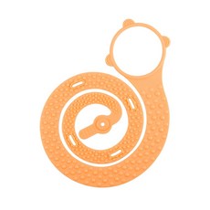 부긴헤드 실리콘 멀티스트랩 (색상선택) 유아컵홀더, 크림시클 오렌지