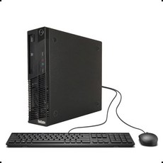 레노버 씽크센터 M72e 스몰 폼 팩터SFF 비즈니스 데스크톱 인텔 쿼드 코어 i33220 CPU 8GB DDR3 RAM 120GB SSD DVD Windows 10 Pro 6 - i33220