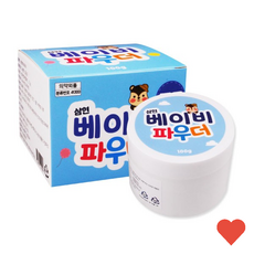 아기 용품 베이비파우더 땀띠 100 gx1 개, 100g, 1개