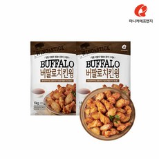 마니커 마니커에프앤지 버팔로치킨윙 1kg(2봉), 2개, 1kg
