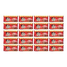 니신 와퍼 웨하스 100g 땅콩 피넛맛 밀크맛 딸기맛 초콜릿맛 수입과자, 20개