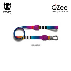 zeedog 리드줄 사이즈다양, 레인보우 프리즘 + XS 폭 1 × 120 cm