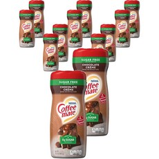 coffee mate 네슬레 초콜릿 크림 파우더 커피 Nestle Chocolate Cream Powder Coffee, 289g, 12개, 1개입