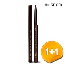 더샘 에코 소울 파워프루프 초슬림 아이라이너 0.1g, 스릴 브라운, 2개