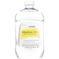 Swan Mineral Oil 스완 미네랄 오일 16oz(473ml), 1개