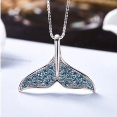 고래꼬리펜던트순금