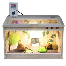 육지거북이 사육장 골든햄스터 일광욕 도마뱀사육장, 1개, 60CM 서랍 상자 + 패키지 2