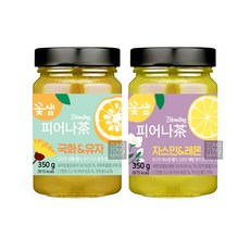 꽃샘 피어나다 국화&유자 350g + 쟈스민&레몬