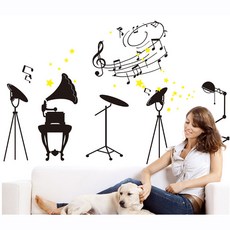 음악학원창문시트지