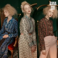 [안나수이] (ANNA SUI) 판타지아 실크 블랜딩 셔츠 블라우스 1종 - 안나수이블라우스