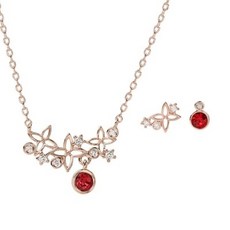 자수정귀걸이세트