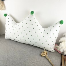 왕관침대헤드쿠션