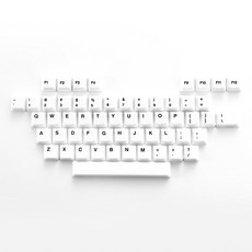 도자기키캡 화이트 도자기 키 테마 기계식 블루 키캡 세트 키보드용 체리 스타일 프로필, Ceramic keycap 2