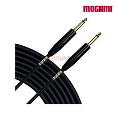 [MOGAMI] 모가미 Gold 1/4" Unbalanced 악기 케이블, 10ft(3m)