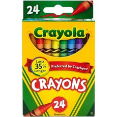 Crayola 크레용 24가지 색상 306944 - 크레파스룸