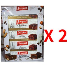 JACQUET 자케 미니 브라우니 750g(30gx25) 대용량 코스트코 사무실간식 프랑스 수입 카페 커피과자 초코 쿠키 150g 개별포장, 30g, 50개