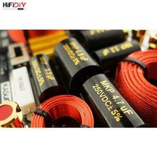 주파수분배기HIFIDIY 라이브 하이 엔드 JX-22C 2 웨이 스피커 유닛 (트위터 + 베이스) HiFi 홈 오디오 주파, 02 2 pieces