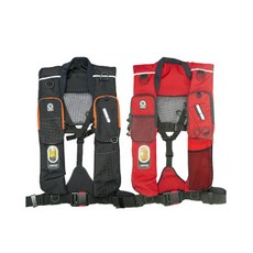 폰터스 자동팽창 구명조끼 PL8600, 레드