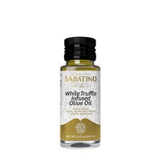 Sabatino Tartufi 화이트 트러플 주입 올리브 오일 - 천연 성분 트러플 비건 채식주의자 코셔 GMO 프리 프로젝트 인증 96.4g(3.4온스), 1개