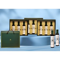 단체 답례품 인사용 올리브오일+발사믹식초 명절 선물(15세트) 회사 부모님, 3구선물세트(15개)