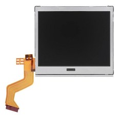 Nintendo DS Lite DSLite NDSL용 상단 LCD 디스플레이 화면 수리 교체, 실버 & 블랙