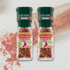 칸나멜라 칼라브리아 유기농 페페로치노, 2개, 21g