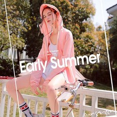 wholsale 자외선차단 후드자켓-우수한 통기성 / 색상 사이즈: 화이트_L (비치웨어/영복/모노키니/여자수영복/여성수영복/로브/비치가디건/비치원피스 추천)
