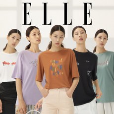 [ELLE] 엘르 23 Summer NEW 레터링 티셔츠5종