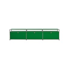 USM 공식브랜드관 [USM 공식수입원 재고보유] Haller TV Unit 3x2 320218, Olive Green - usm티비장