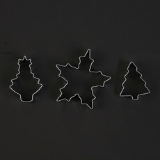 쿠킹플러스 스텐쿠키커터, 미니트리(CPS-05), 1개